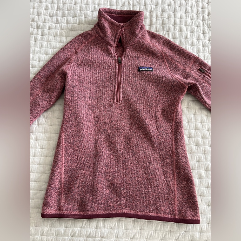 Patagonia Women's Heathered Pink Better Sweater